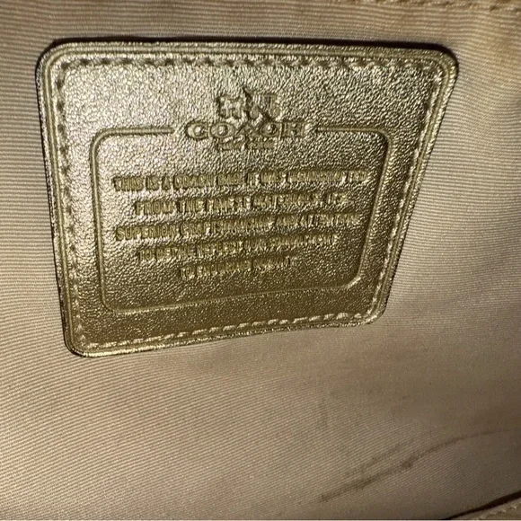 Coach Brown Signature Shoulder Bag - Picture 5 of 7